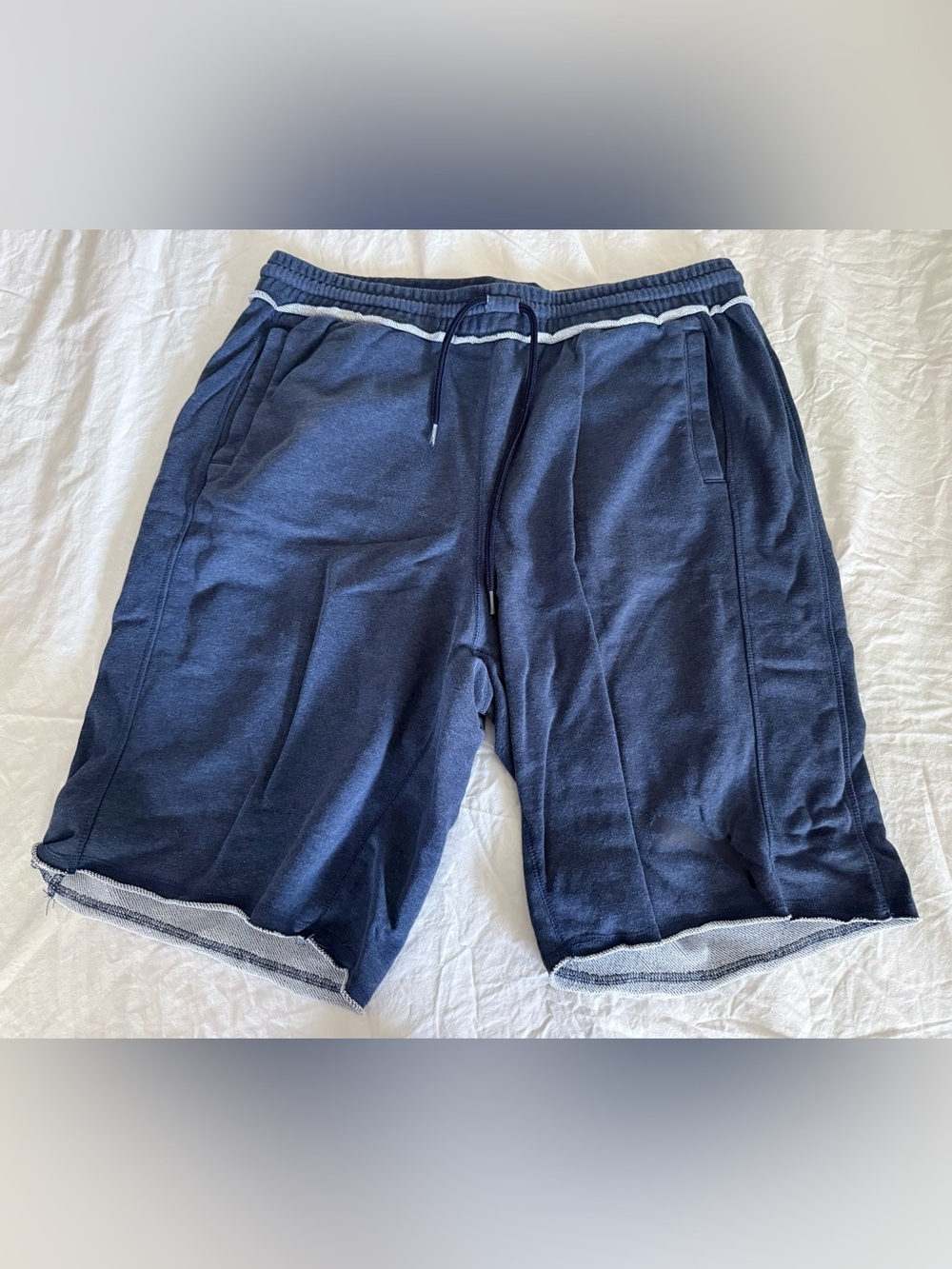 PUMA MEN’S (DRY CELL) SWEAT SHORTS (XXL) NAVY